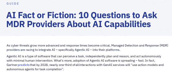 10 Questions to Ask MDR Providers About AI Capabilities